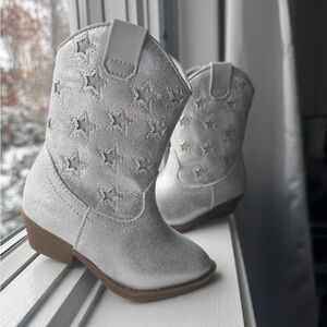 Tucker + Tate Silver Star Kids Boots